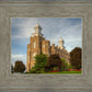 Logan Utah Temple House on a Hill