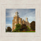 Logan Utah Temple House on a Hill