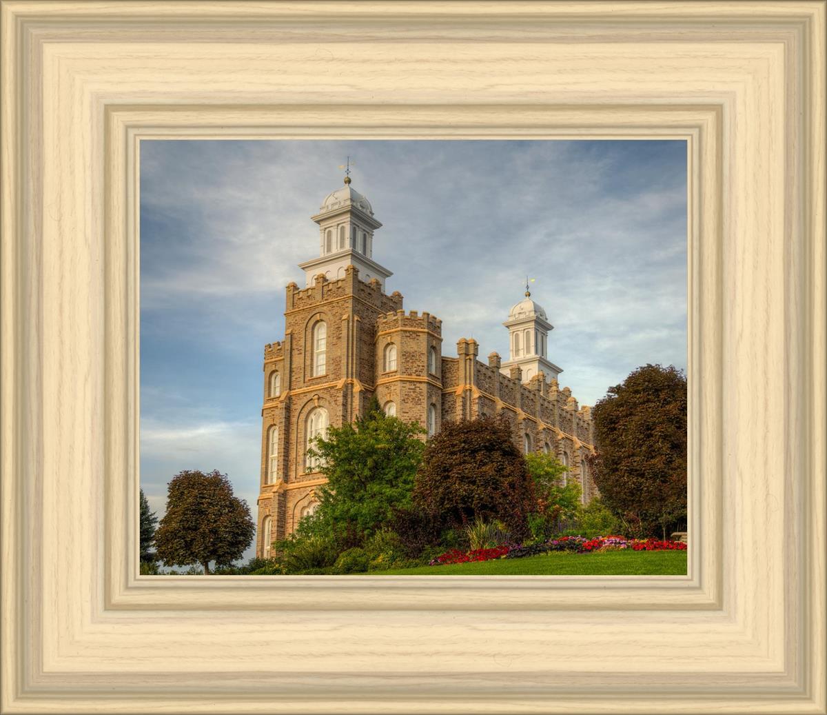 Logan Utah Temple House on a Hill