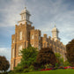 Logan Utah Temple House on a Hill