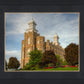 Logan Utah Temple House on a Hill
