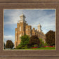 Logan Utah Temple House on a Hill