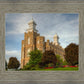 Logan Utah Temple House on a Hill