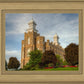 Logan Utah Temple House on a Hill