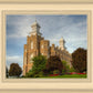 Logan Utah Temple House on a Hill