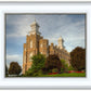 Logan Utah Temple House on a Hill