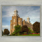 Logan Utah Temple House on a Hill