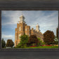 Logan Utah Temple House on a Hill