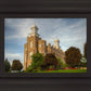 Logan Utah Temple House on a Hill
