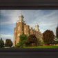 Logan Utah Temple House on a Hill