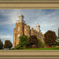 Logan Utah Temple House on a Hill