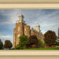 Logan Utah Temple House on a Hill