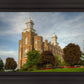 Logan Utah Temple House on a Hill