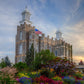 Logan Utah Temple Mountain of God