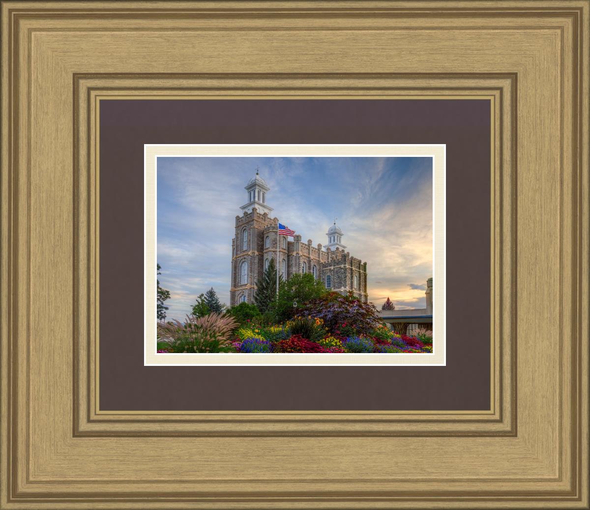 Logan Utah Temple Mountain of God