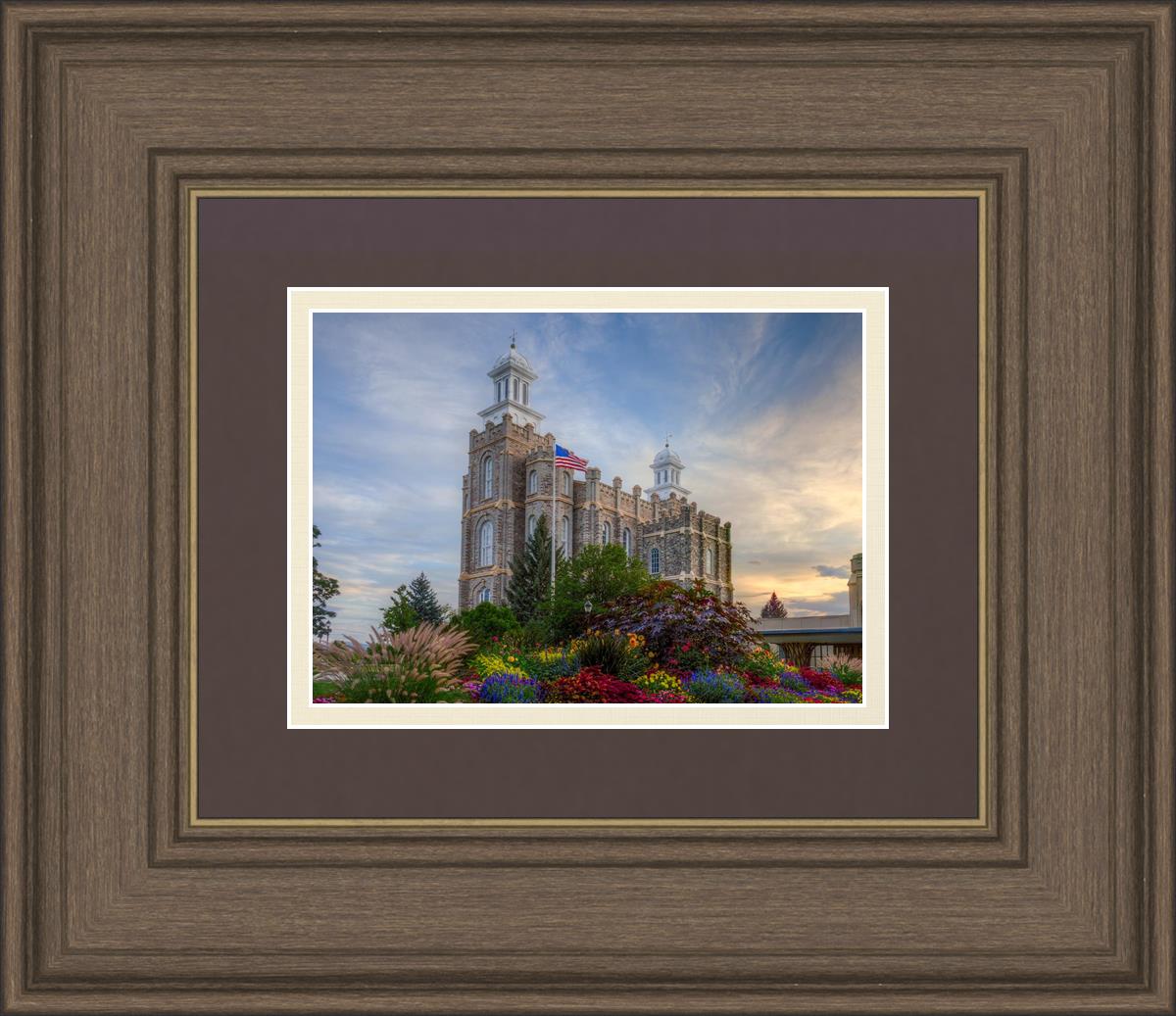 Logan Utah Temple Mountain of God
