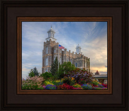 Logan Utah Temple Mountain of God