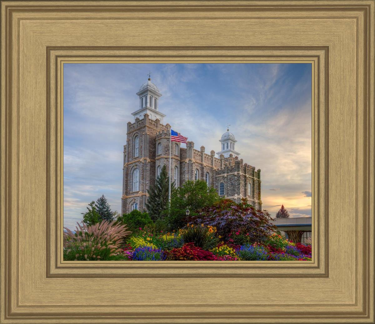 Logan Utah Temple Mountain of God