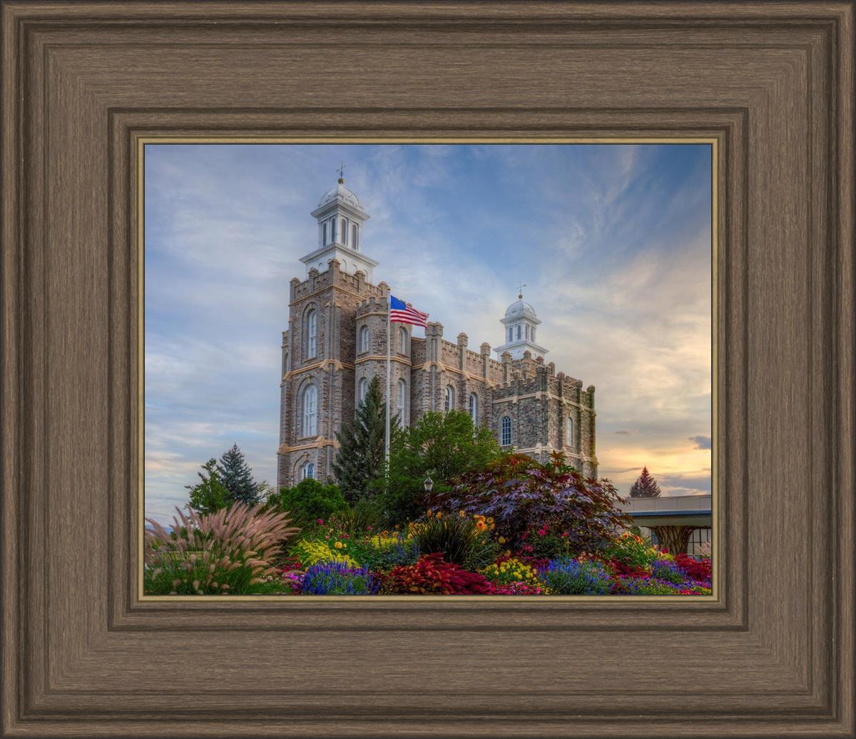 Logan Utah Temple Mountain of God
