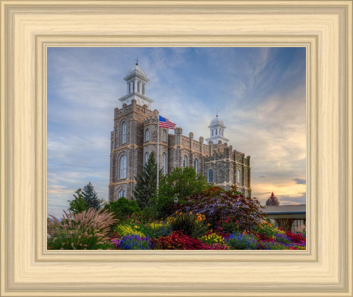 Logan Utah Temple Mountain of God