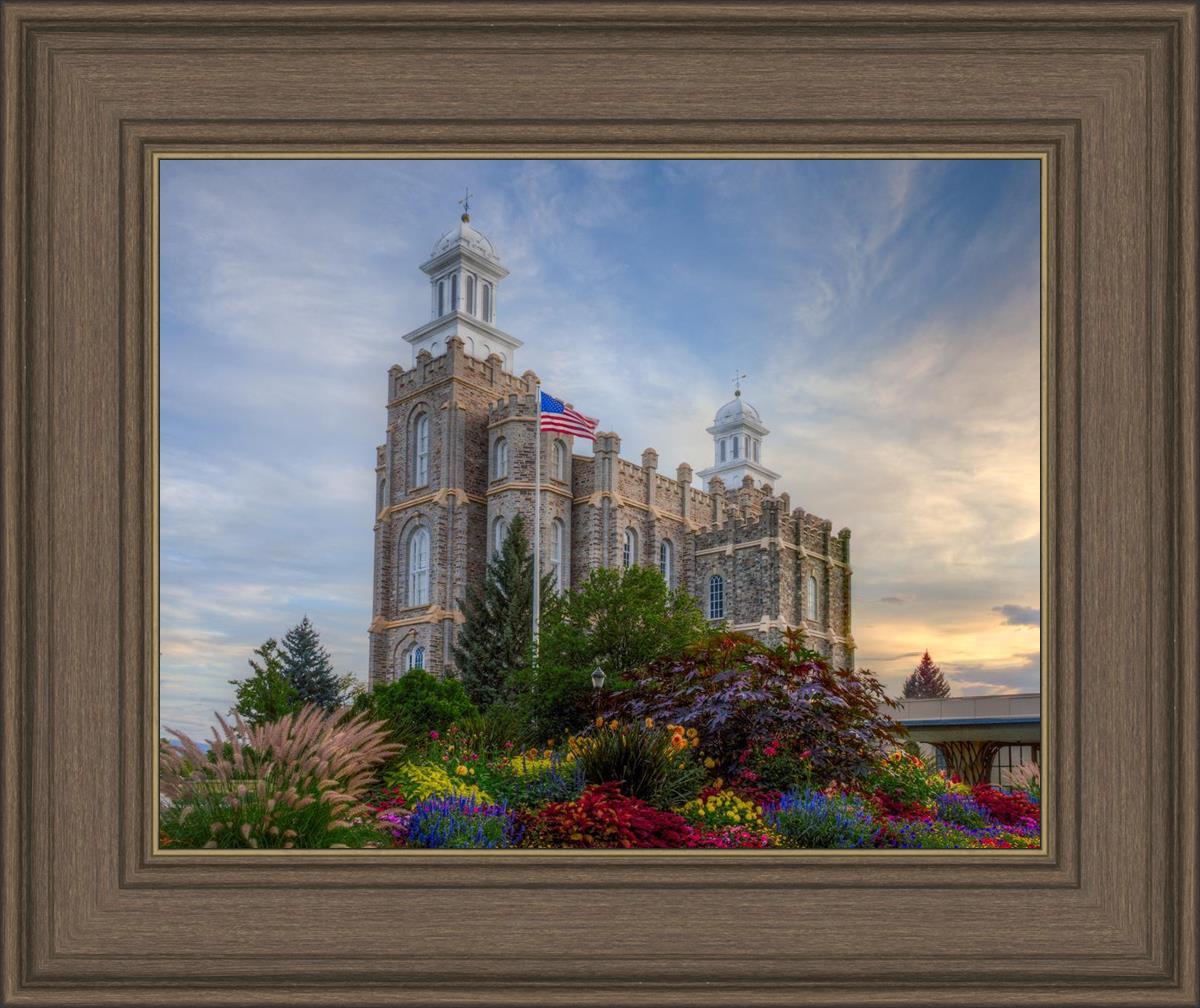 Logan Utah Temple Mountain of God