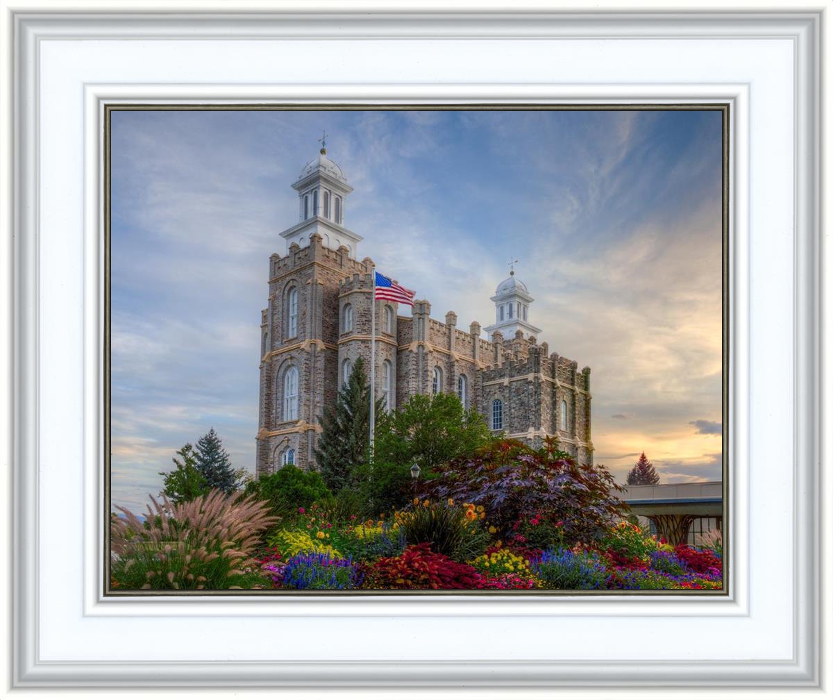 Logan Utah Temple Mountain of God