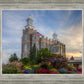 Logan Utah Temple Mountain of God