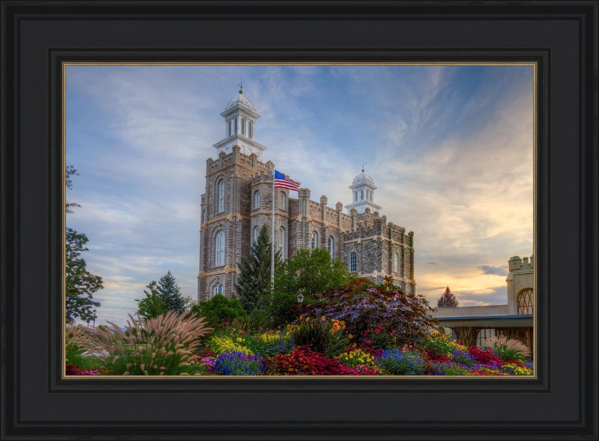 Logan Utah Temple Mountain of God