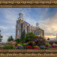 Logan Utah Temple Mountain of God