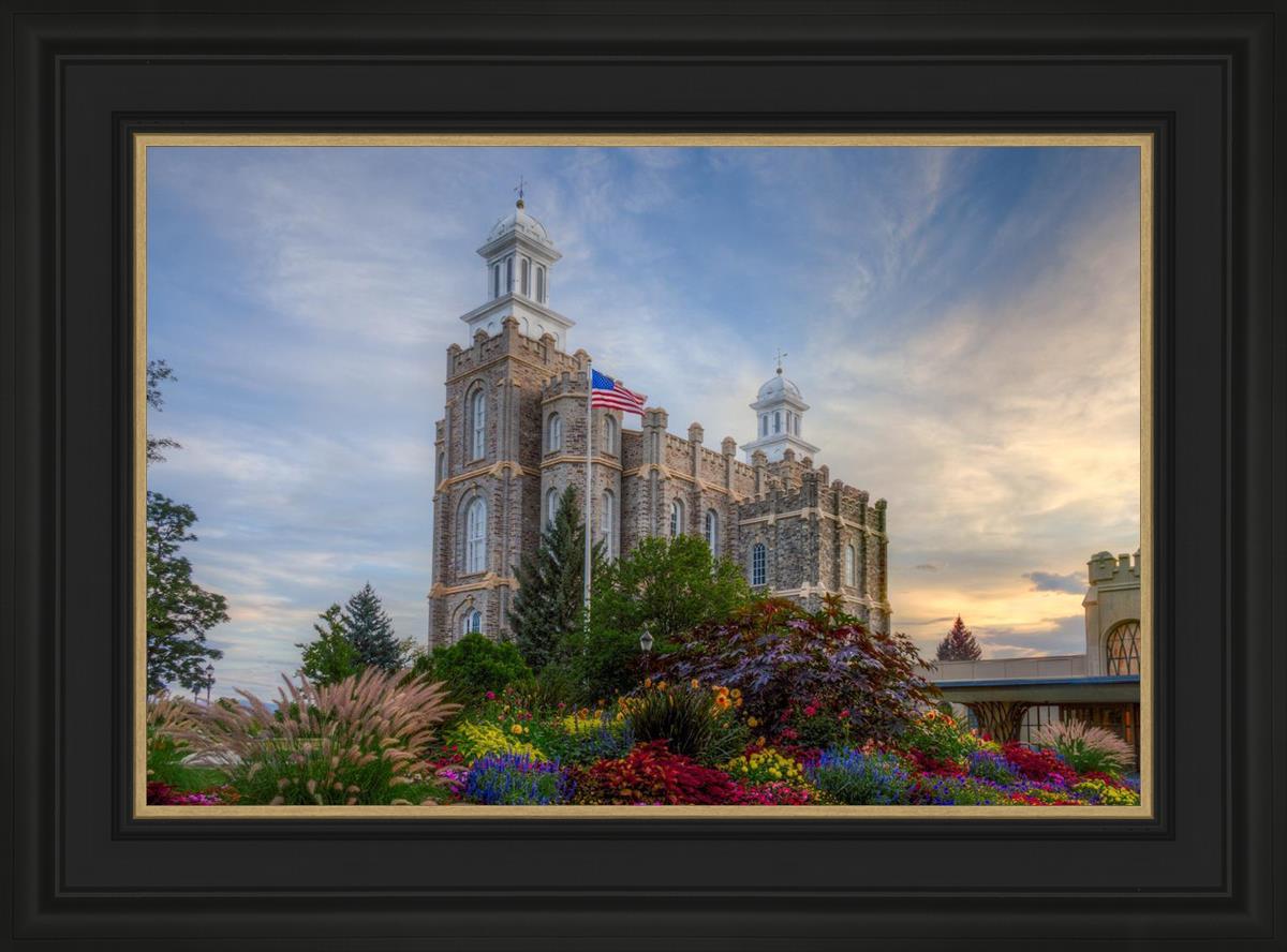 Logan Utah Temple Mountain of God