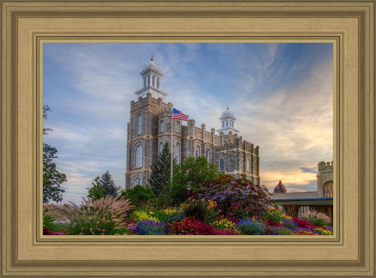Logan Utah Temple Mountain of God