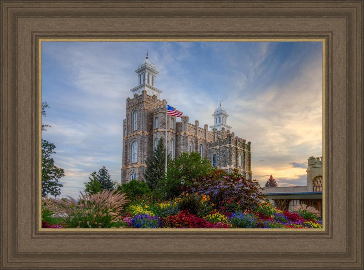 Logan Utah Temple Mountain of God