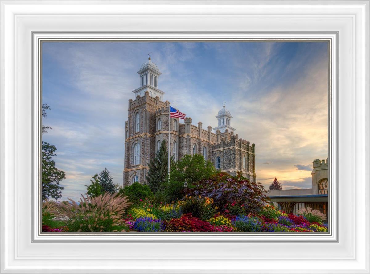 Logan Utah Temple Mountain of God