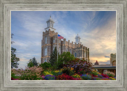 Logan Utah Temple Mountain of God