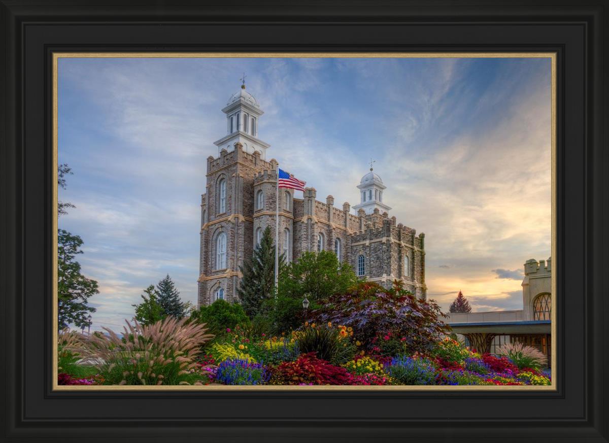 Logan Utah Temple Mountain of God