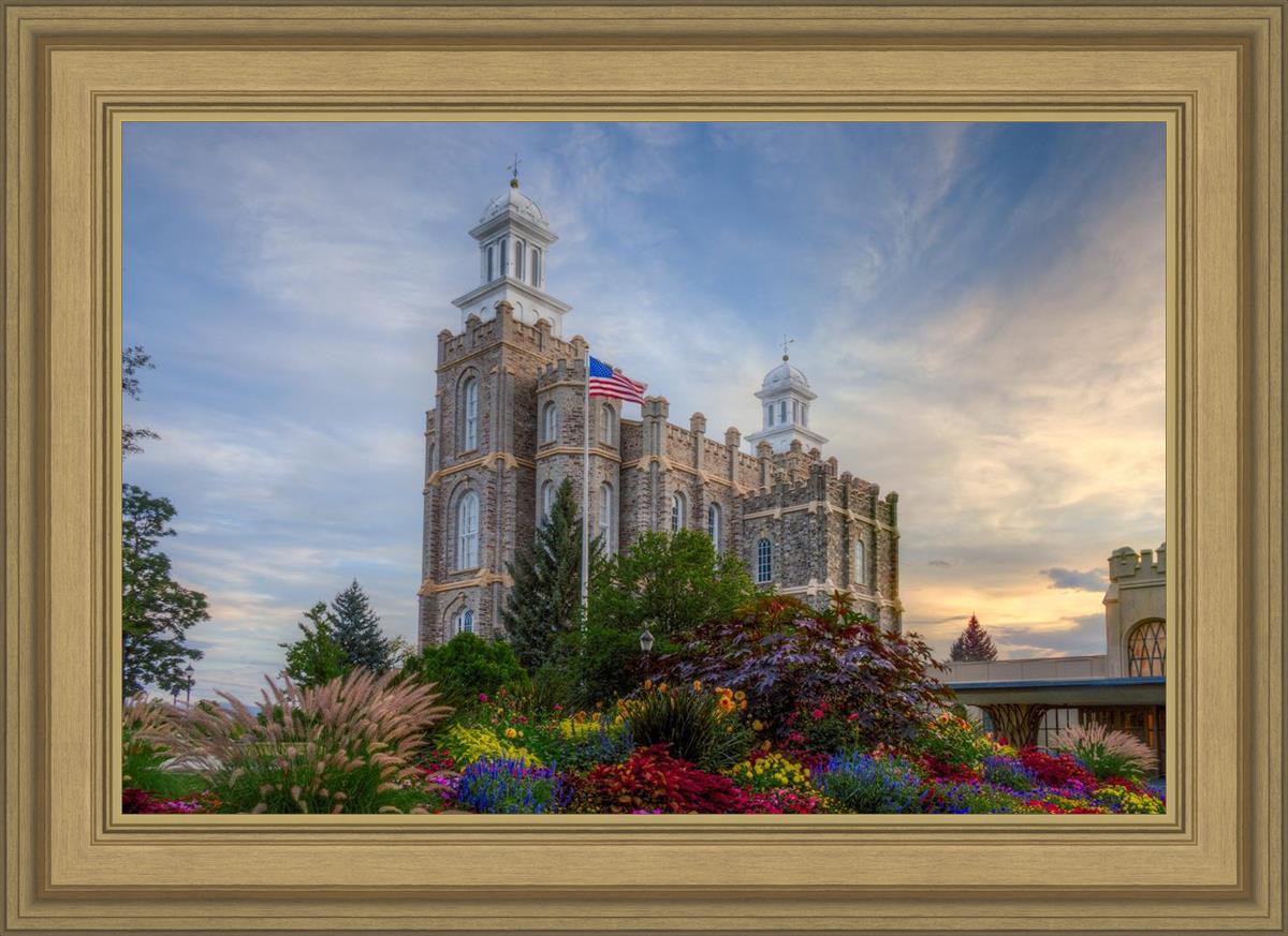 Logan Utah Temple Mountain of God
