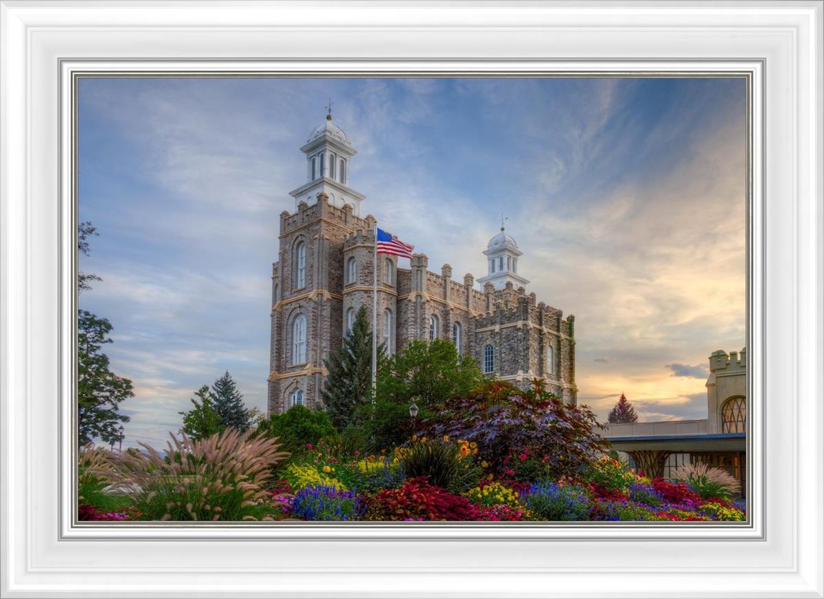 Logan Utah Temple Mountain of God