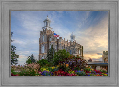 Logan Utah Temple Mountain of God