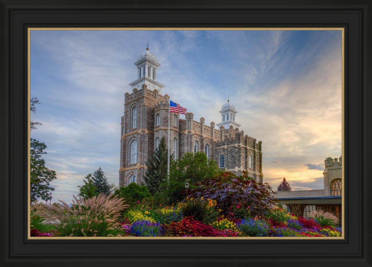 Logan Utah Temple Mountain of God