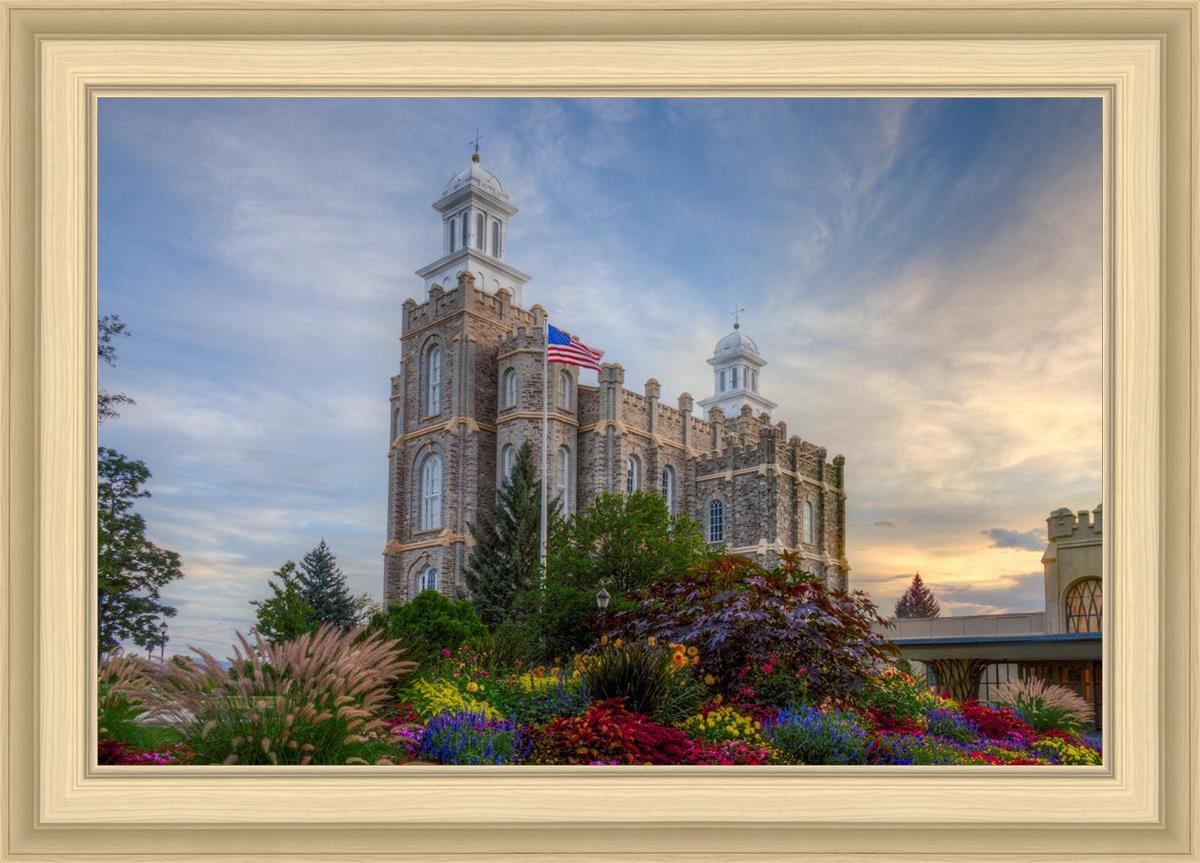 Logan Utah Temple Mountain of God