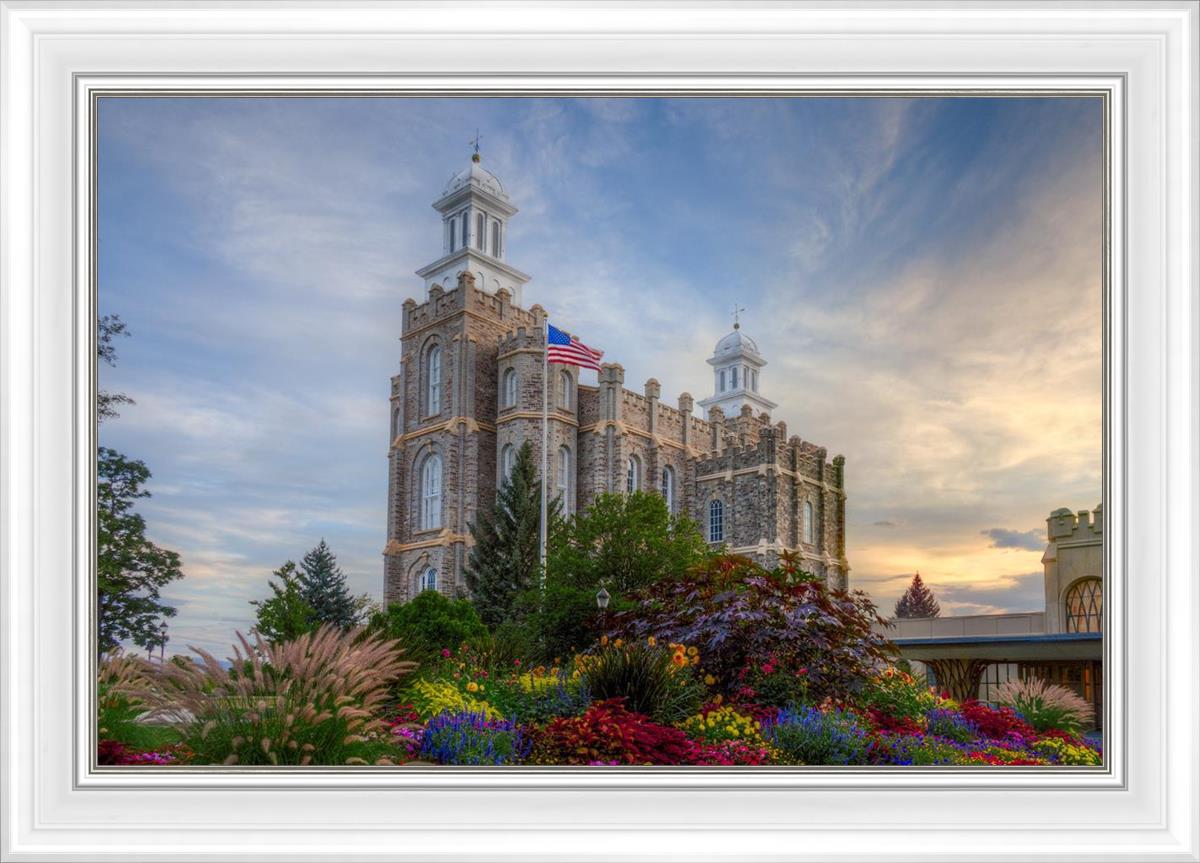 Logan Utah Temple Mountain of God