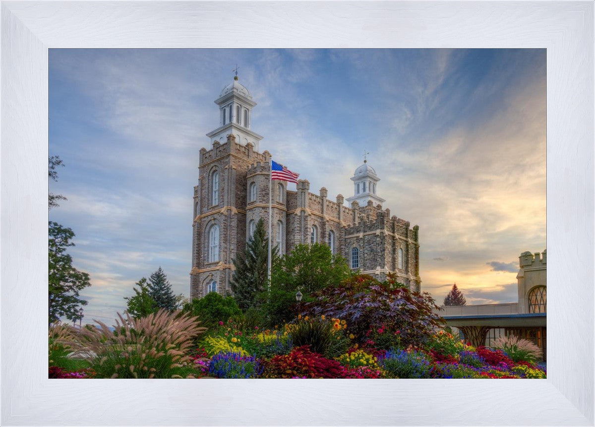 Logan Utah Temple Mountain of God