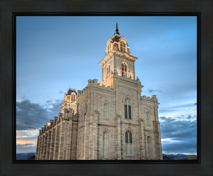 Manti Utah Temple His House of Peace Gallery Wrap