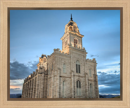 Manti Utah Temple His House of Peace Gallery Wrap