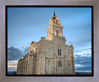 Manti Utah Temple His House of Peace Gallery Wrap