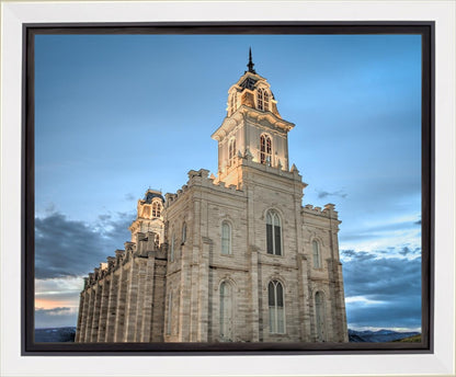 Manti Utah Temple His House of Peace Gallery Wrap