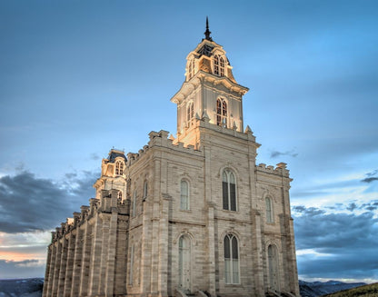 Manti Utah Temple His House of Peace Gallery Wrap