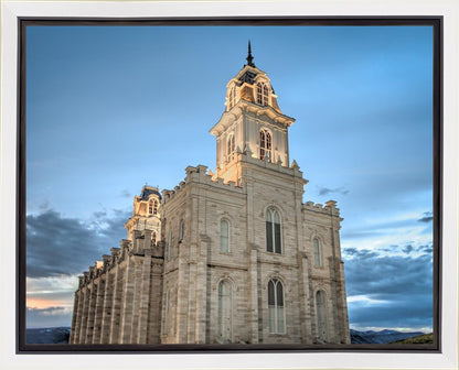 Manti Utah Temple His House of Peace Gallery Wrap