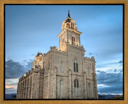 Manti Utah Temple His House of Peace Gallery Wrap