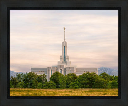Mt. Timpanogos Utah Temple A Celestial House Gallery Wrap